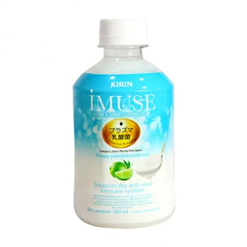 Nước uống lợi khuẩn vị sữa chua & chanh Kirin Imuse (280ml)