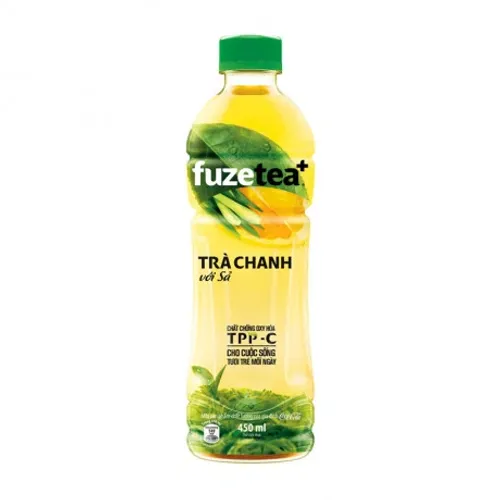 Trà chanh sả Fuze Tea+ (450ml)