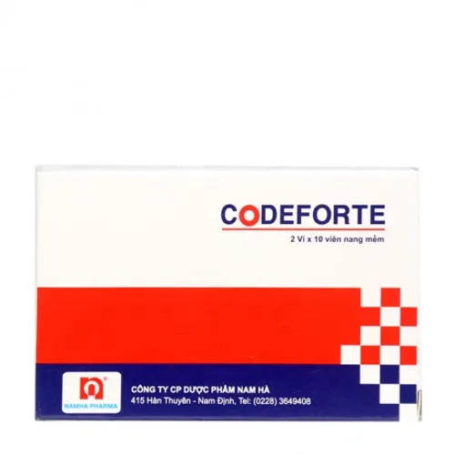 Codeforte Nam Hà (Hộp 2 vỉ x 10 viên)