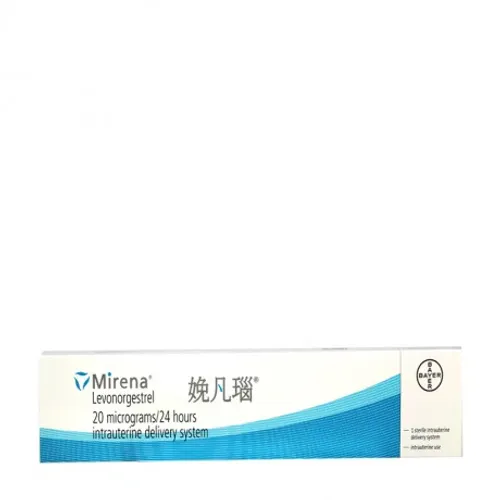 Hộp hệ phóng thích thuốc qua dụng cụ đặt tử cung Mirena chứa Levonorgestrel 52mg Bayer (1cái/ hộp)