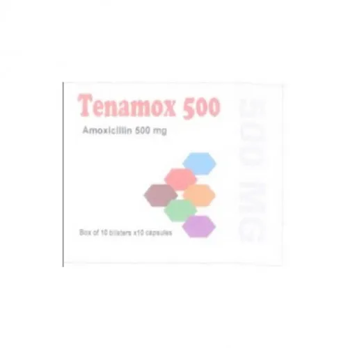 Tenamox 500 (Hộp 10 vỉ x 10 viên)