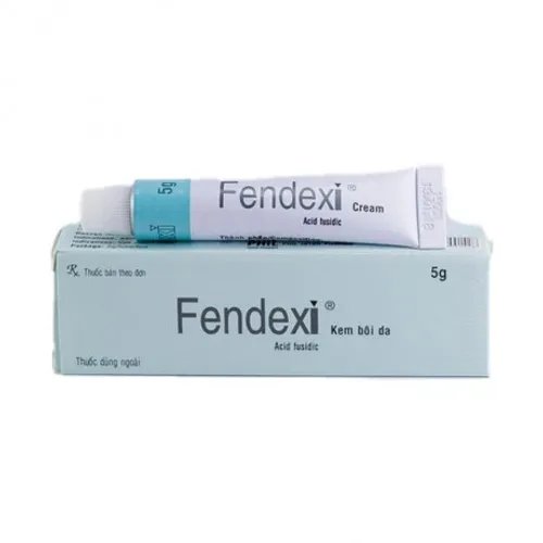 Thuốc dùng ngoài Fendexi Phil Inter Pharma trị nhiễm khuẩn da nguyên phát hoặc thứ phát (tuýp 5g)