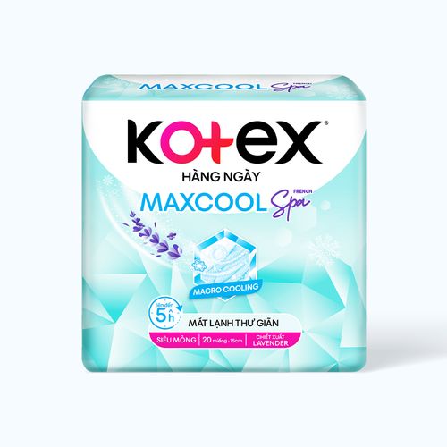 Băng vệ sinh hàng ngày Kotex Cool (20 miếng)