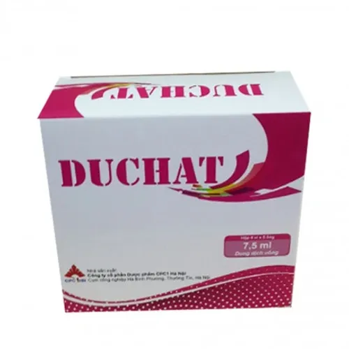 Dung dịch uống Duchat CPC1 trị và phòng ngừa trong các trường hợp thiếu vitamin (20 ống x 7.5ml)