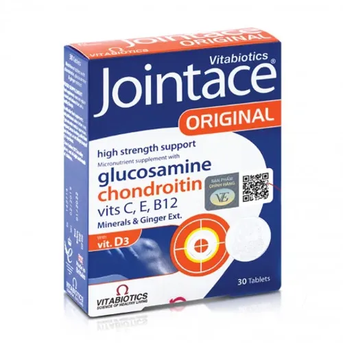 Viên uống Vitabiotics Jointace Original bổ khớp, tăng tiết dịch khớp (Hộp 30 viên)
