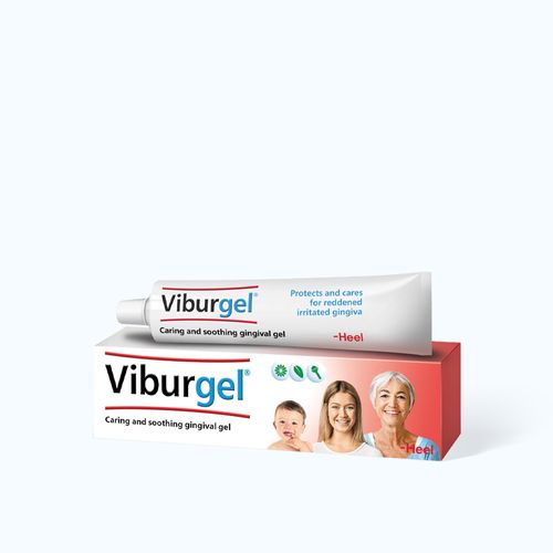 Gel chăm sóc nướu trong quá trình mọc răng Viburgel (Hộp 1 tuýp 10ml)