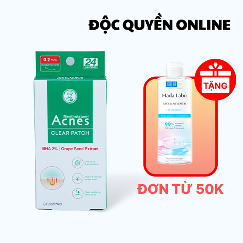 Miếng dán mụn ACNES Clear Patch (Hộp 24 miếng)