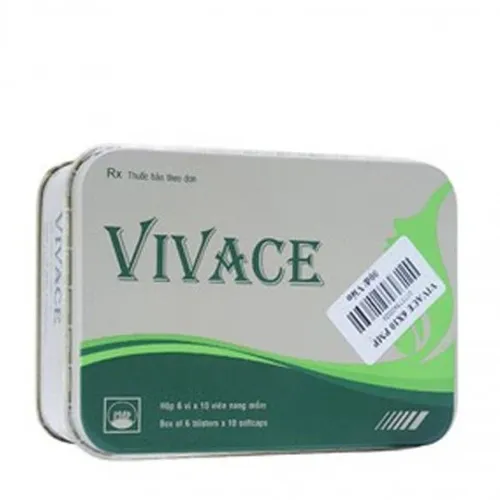 Viên nang Vivace bổ sung vitamin và khoáng chất (6 vỉ x 10 viên)