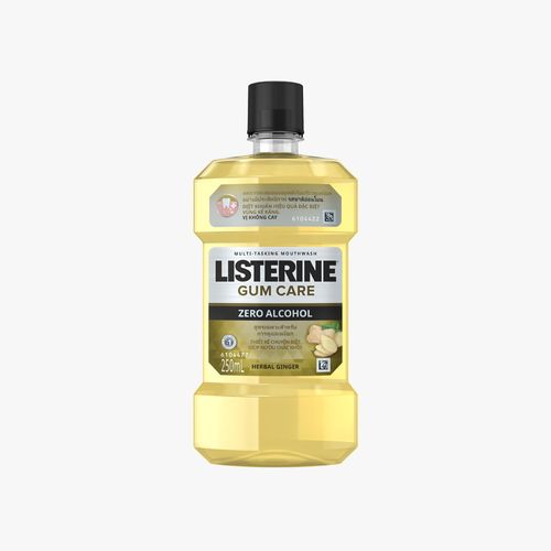 Nước súc miệng Listerine Gum Care Herbal Ginger (250ml)
