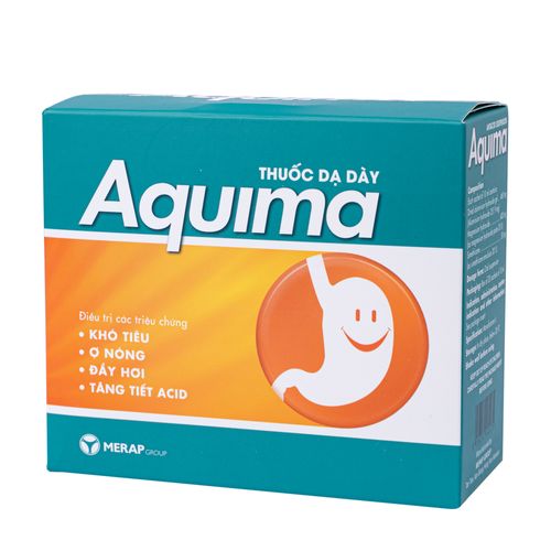 Hỗn dịch uống Aquima điều trị các triệu chứng khó tiêu, đầy hơi, tăng tiết acid (hộp 20 gói)