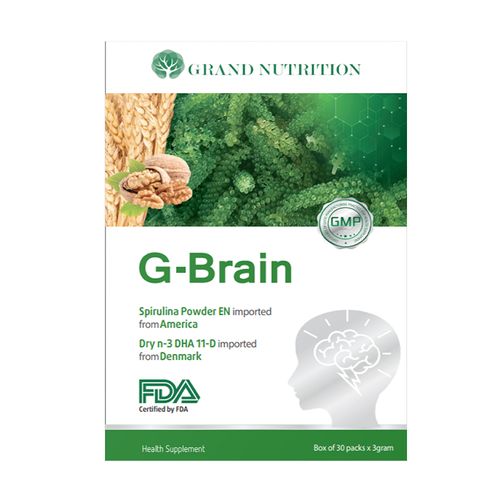 Cốm G-Brain hỗ trợ trí não cho trẻ (Hộp 30 gói)