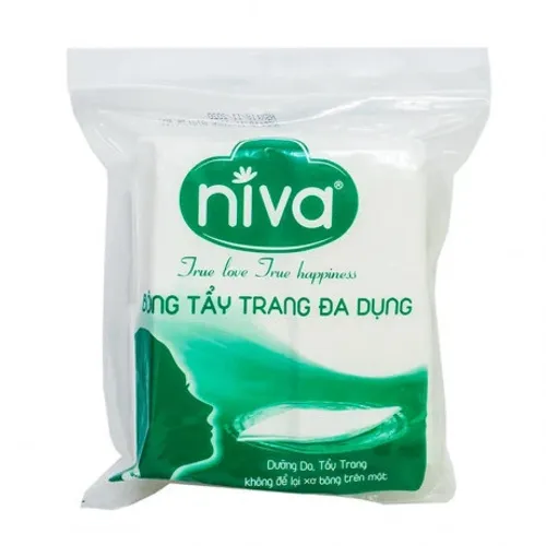Bông tẩy trang Niva (Túi zip 100 miếng)