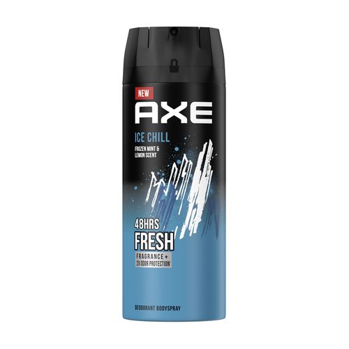 Xịt khử mùi Axe Deodorant Bodyspray Ice Chill (Chai 135ml)