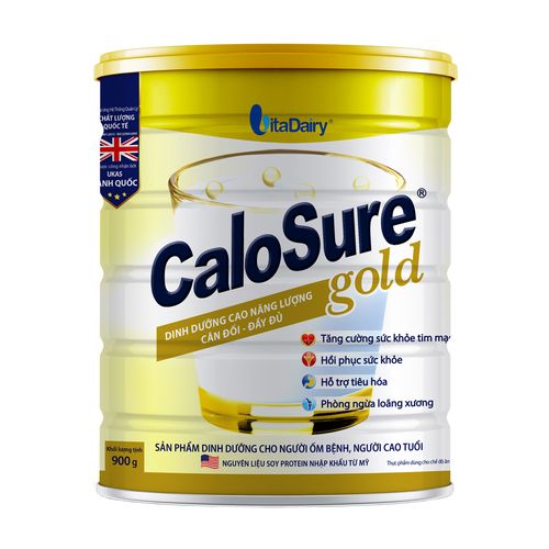 Sữa bột ít đường Calosure Gold (900g)