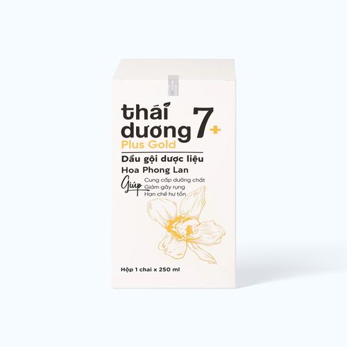 Dầu gội dược liệu Thái Dương 7 Plus (Chai 250ml)
