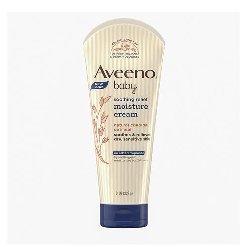 Kem dưỡng da cho da khô và nhạy cảm Aveeno Baby Soothing Relief Moisture Cream (227g)