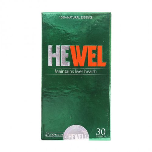 Viên uống  Ecogreen HEWEL Hỗ trợ tăng khả năng thải độc, bảo vệ gan (Hộp 30 viên)