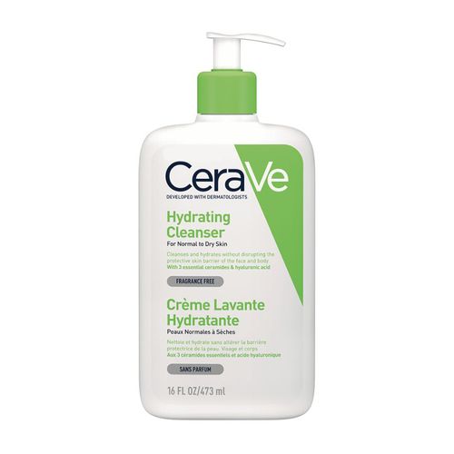 Sữa rửa mặt giúp làm sạch sâu cho da thường và da khô CeraVe Hydrating Cleanser (473ml)