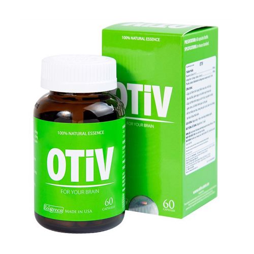 Viên uống OTiV Ecogreen hỗ trợ cải thiện tình trạng thiếu máu não (60 viên)