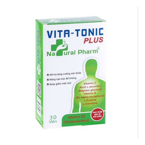 Viên uống Vita Tonic B hỗ trợ bổ sung khoáng chất (Hộp 30 viên)