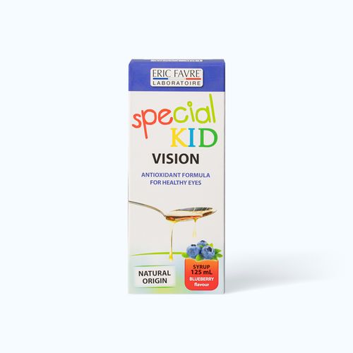 Siro Special Kid Vision hỗ trợ tăng cường thị lực cho trẻ (Chai 125ml)