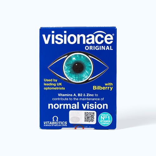 Viên uống VITABIOTICS Visionace Original hỗ trợ cải thiện thị lực (Hộp 2 vỉ x 15 viên)