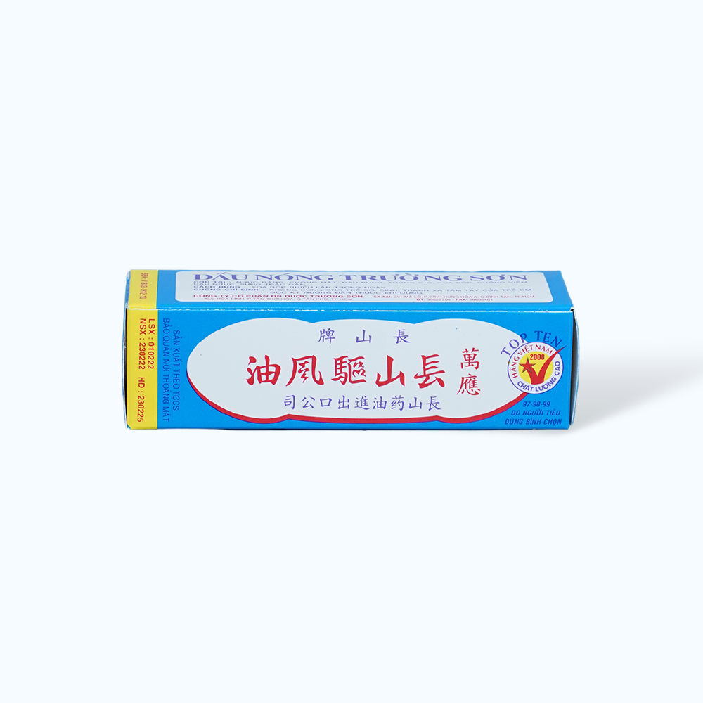 Dầu nóng Trường Sơn điều trị cảm, ho, số mũi, trúng gió (chai 10ml)