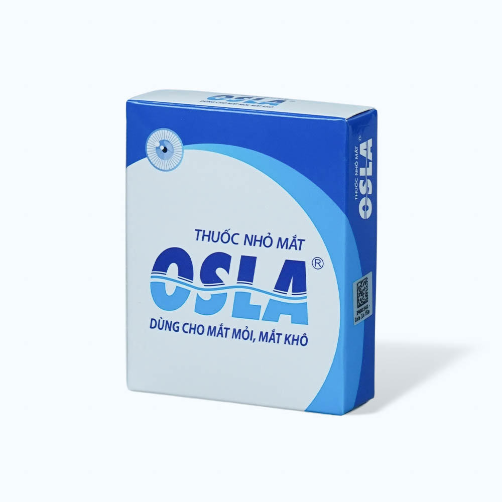 Thuốc nhỏ mắt Osla mỏi mắt, khô mắt, phòng ngừa các bệnh về mắt (chai 15ml)