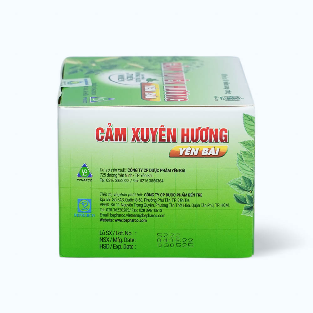 Viên nang Cảm xuyên hương trị các triệu chứng ho cảm thông thường (10 vỉ x 10 Viên)