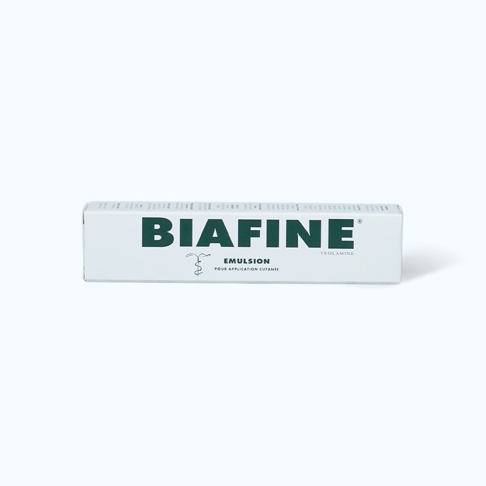 Thuốc dùng ngoài Biafine (tuýp 46.5g) trị bỏng độ 1-2, vết thương da