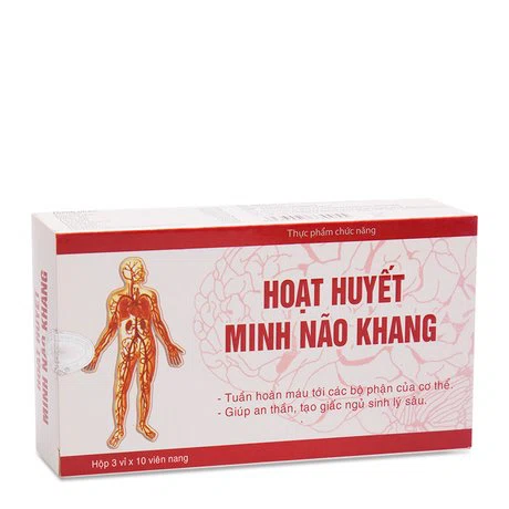 Hoạt Huyết Minh Não Khang (Hộp 3 vỉ x 10 viên)