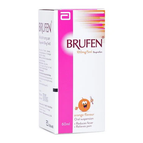 Hỗn dịch uống Brufen Suspension 60ml giảm đau, hạ sốt (chai 60ml)