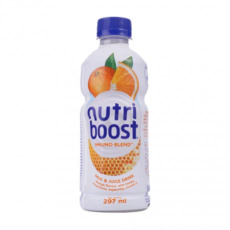 Nước uống NUTRI BOOST sữa trái cây hương cam (297ml)