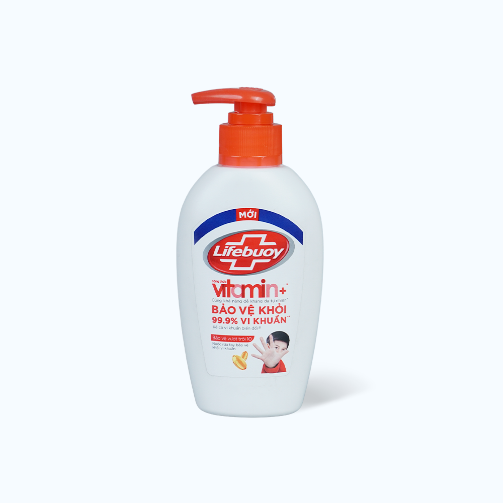 Nước Rửa Tay LIFEBUOY Bảo Vệ Vượt Trội (chai 177ml)