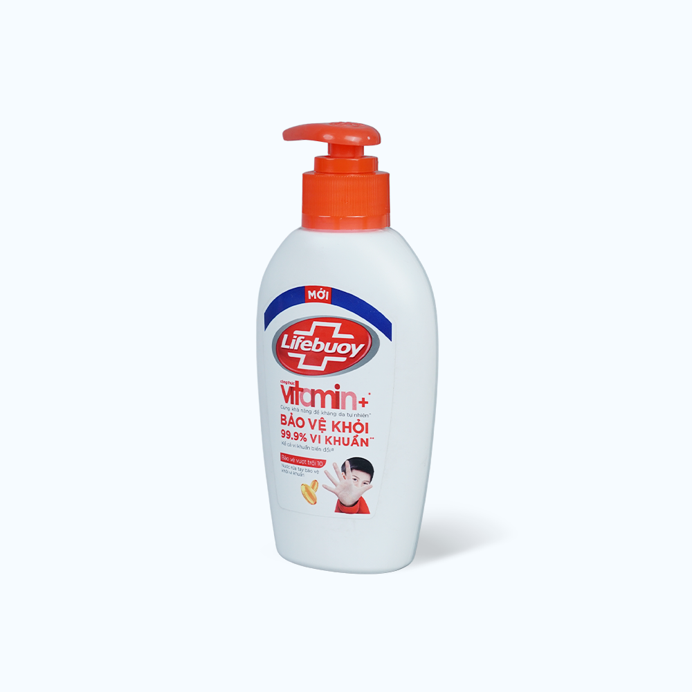 Nước Rửa Tay LIFEBUOY Bảo Vệ Vượt Trội (chai 177ml)