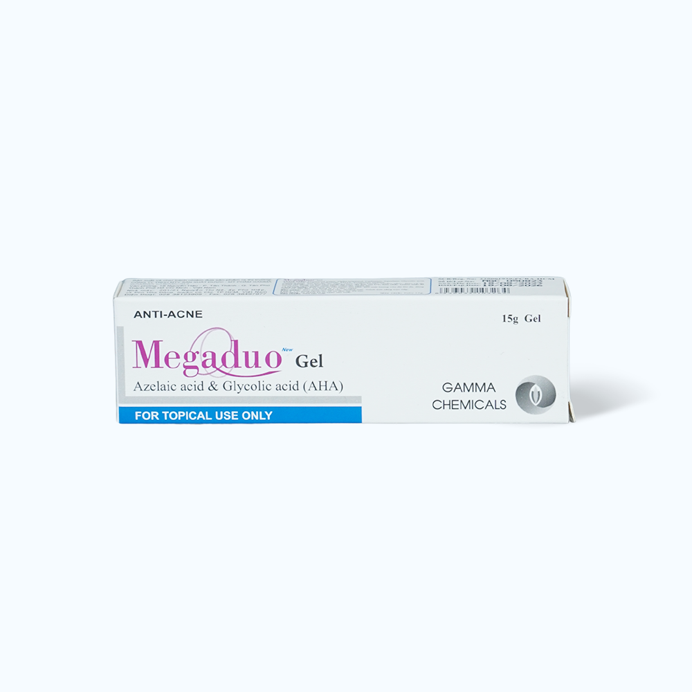 Gel MEGADUO hỗ trợ cải thiện tình trạng giảm mụn và vết thâm (Tuýp 15g)