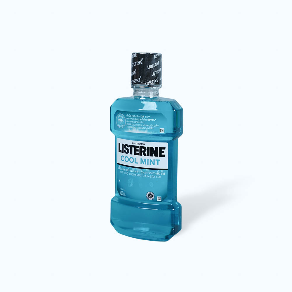 Nước súc miệng Listerine Coolmint (750ml)