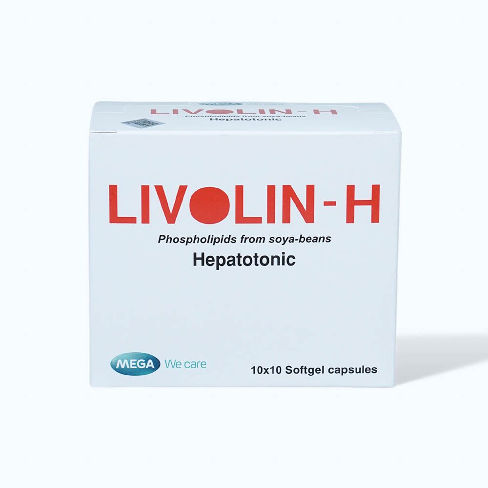 Viên nang Livolin-H điều trị viêm gan, xơ gan (10 vỉ x 10 viên)