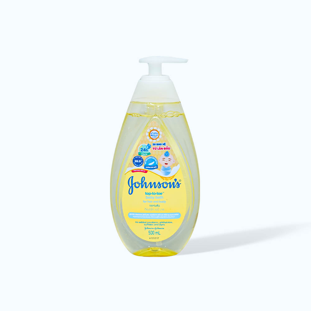 Sữa Tắm Gội Toàn Thân Cho Bé JOHNSON'S Top To Toe Baby Wash (500ml)