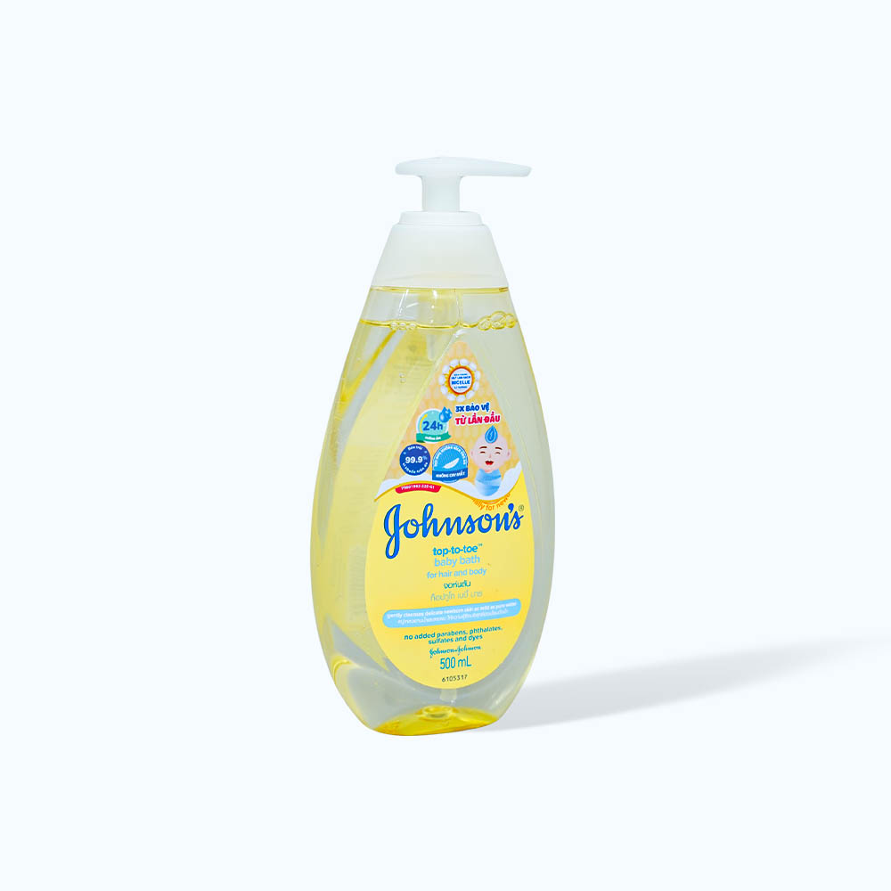 Sữa Tắm Gội Toàn Thân Cho Bé JOHNSON'S Top To Toe Baby Wash (500ml)