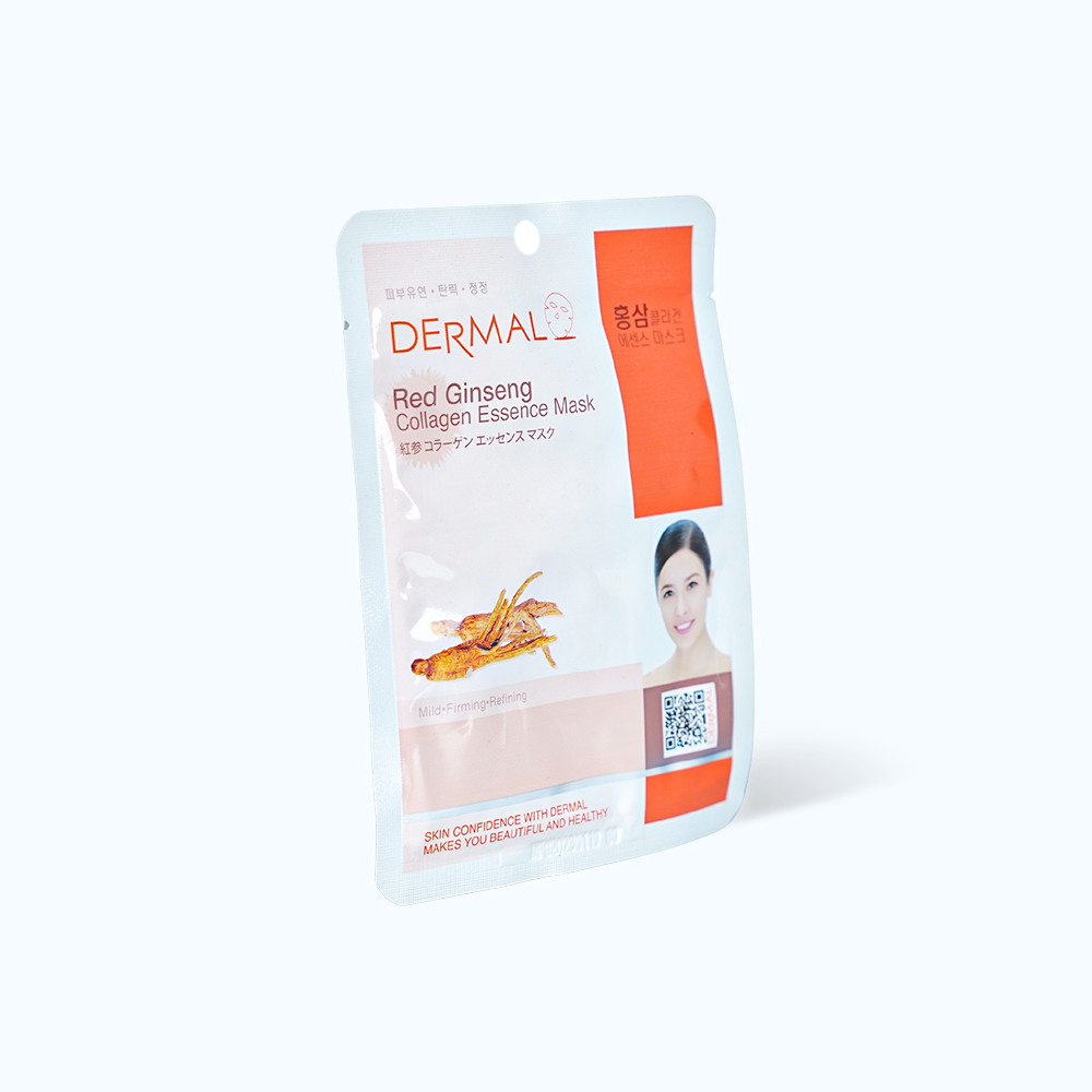 Mặt nạ Dermal Red Ginseng Collagen Essence Mask (23g)