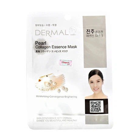 Mặt Nạ DERMAL Collagen Ngọc Trai (Gói 23g)