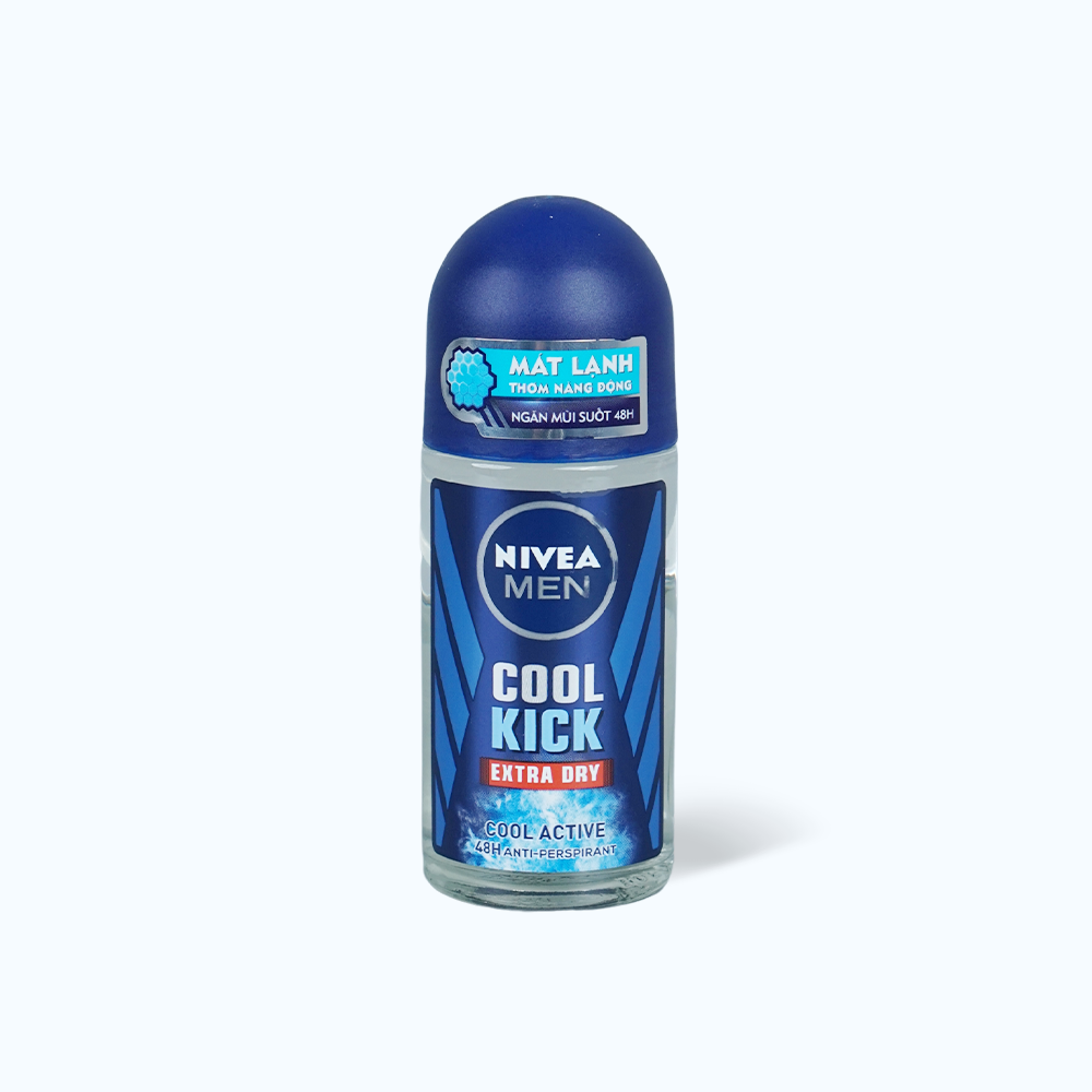 Lăn Ngăn Mùi Cho Nam NIVEA MEN Cool Kick (Chai 50ml)