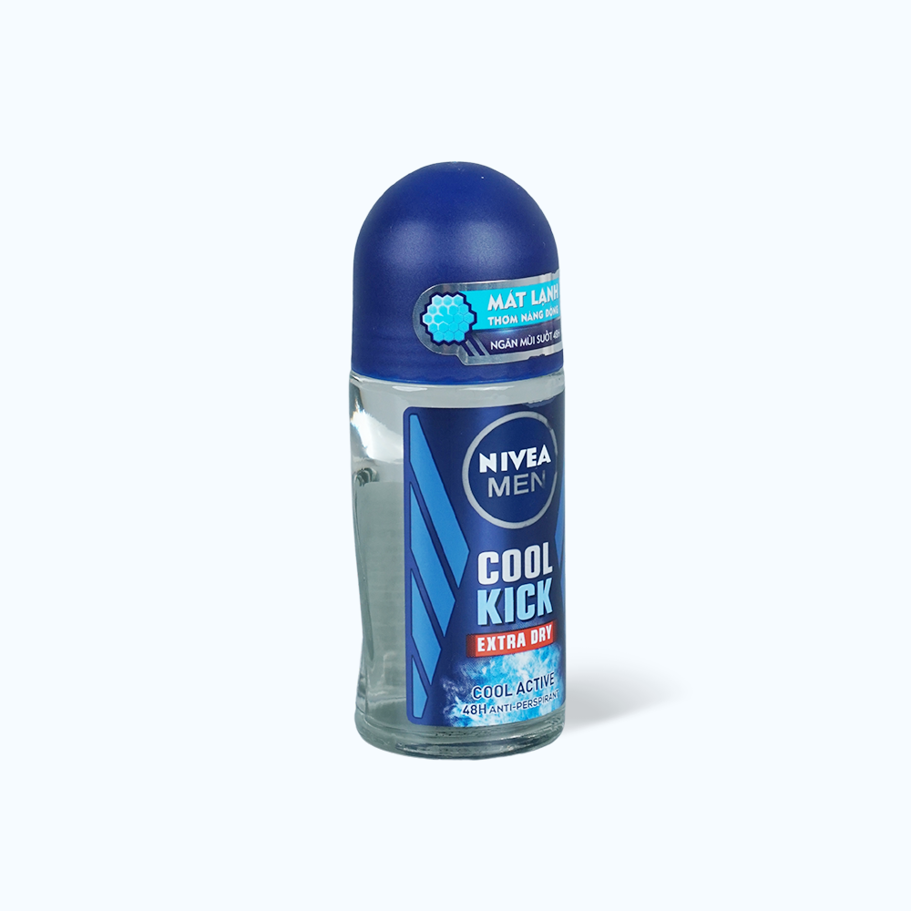 Lăn Ngăn Mùi Cho Nam NIVEA MEN Cool Kick (Chai 50ml)