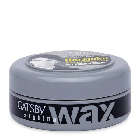 Sáp Tạo Kiểu Tóc Cho Nam GATSBY Styling Wax Mat & Hard (Hộp 75g)