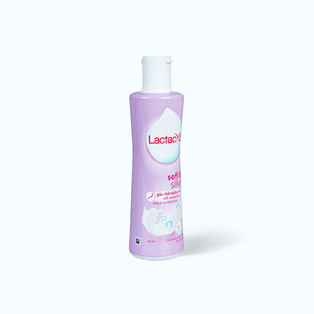 Dung Dịch Vệ Sinh Phụ Nữ LACTACYD Soft & Silky (Chai 250ml)