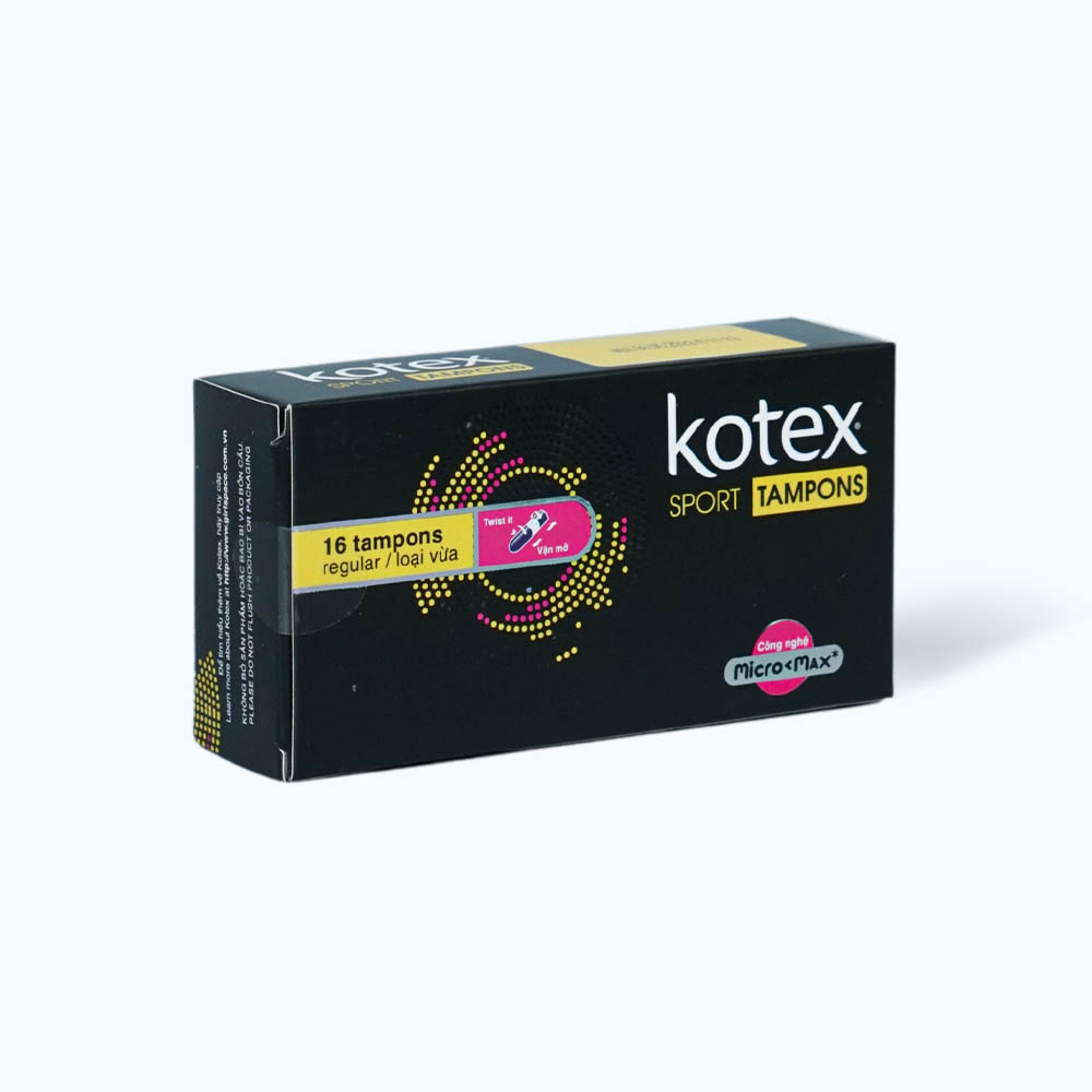 Băng Vệ Sinh KOTEX LUXE TAMPONS (Hộp 16 Tampons )