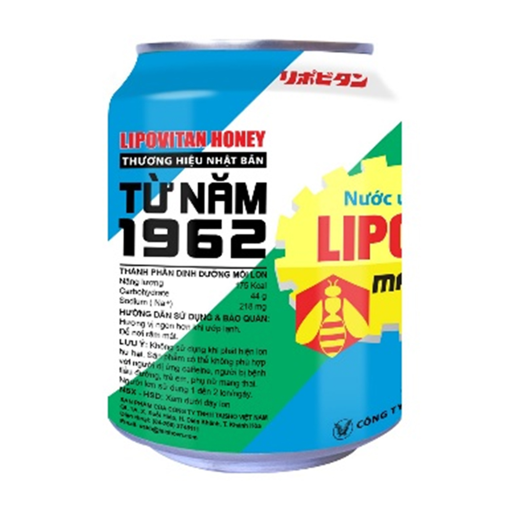 Nước uống LIPOVITAN bổ sung năng lượng mật ong (250ml)