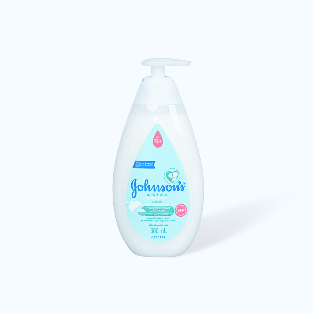 Sữa tắm chứa sữa và gạo cho bé Johnson Baby (500ml)