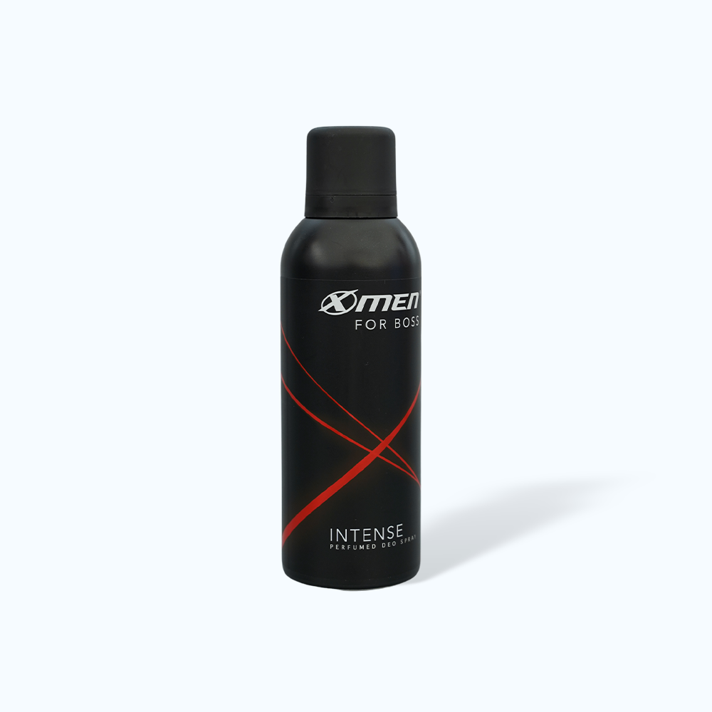 Xịt khử mùi toàn thân X-men For Boss Intense Perfumed Deo Spray (Chai 150ml)